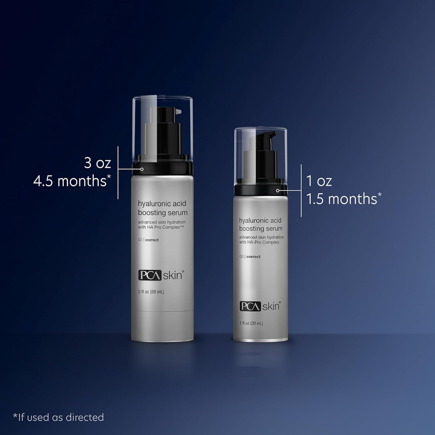 Hyaluronic acid hydrating serum with niacinamide and ceramides in pump bottle for all skin types — view 5