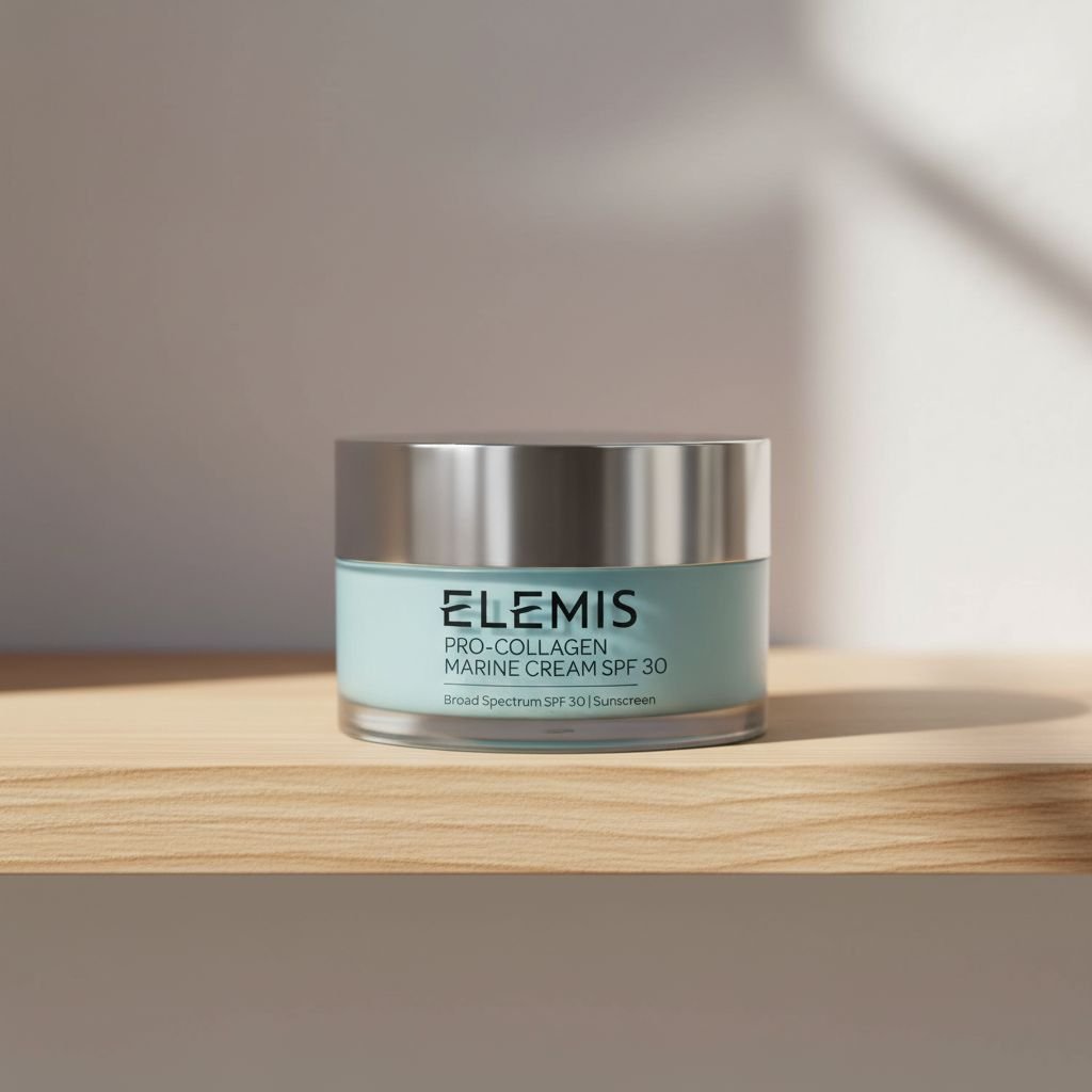 Marine Collagen anti-wrinkle moisturizer cream with SPF 30 for all skin types, lightweight daily facial protectant — view 1