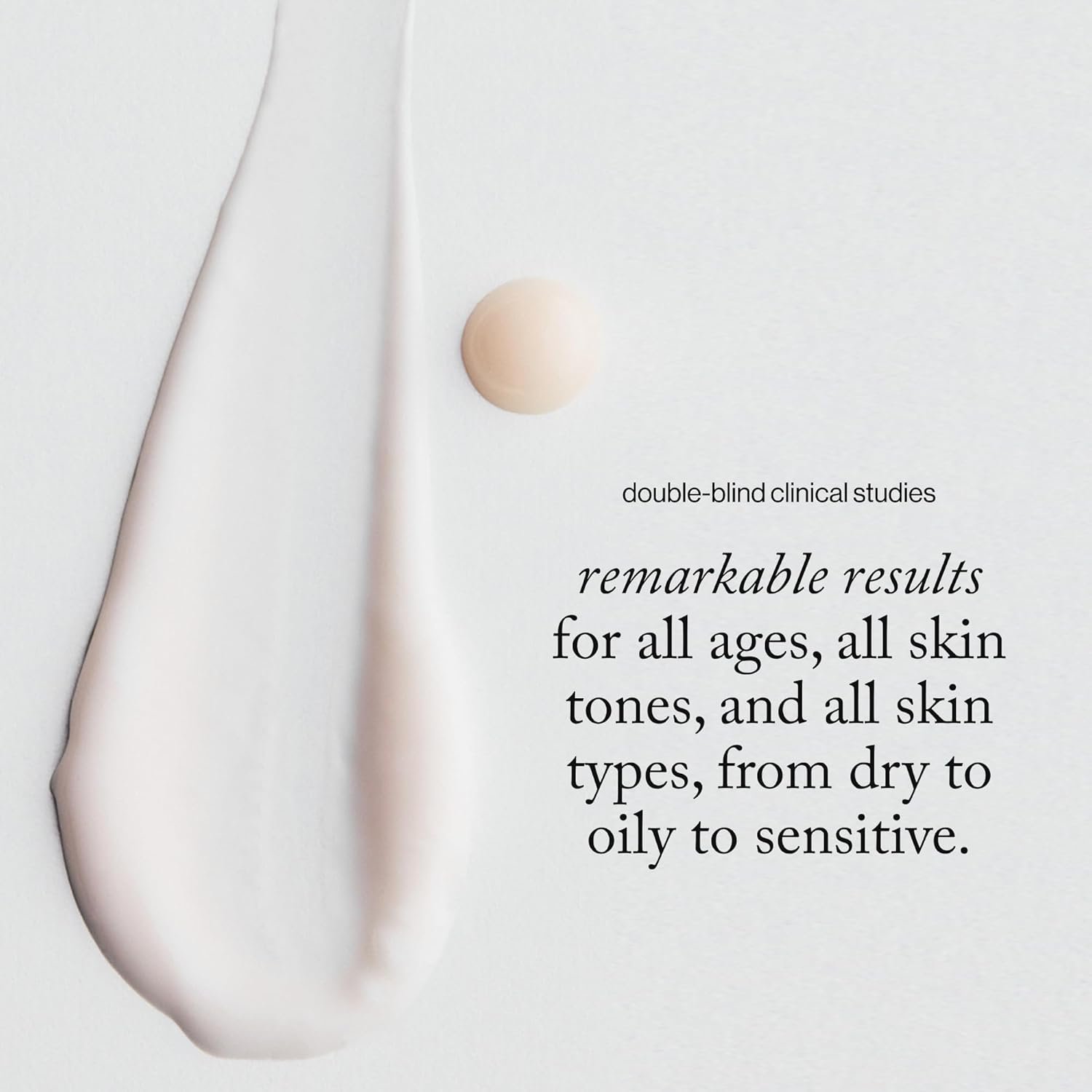 Peptide anti-aging serum bottle with ceramides and niacinamide for all skin types, promoting firmness and elasticity — view 6
