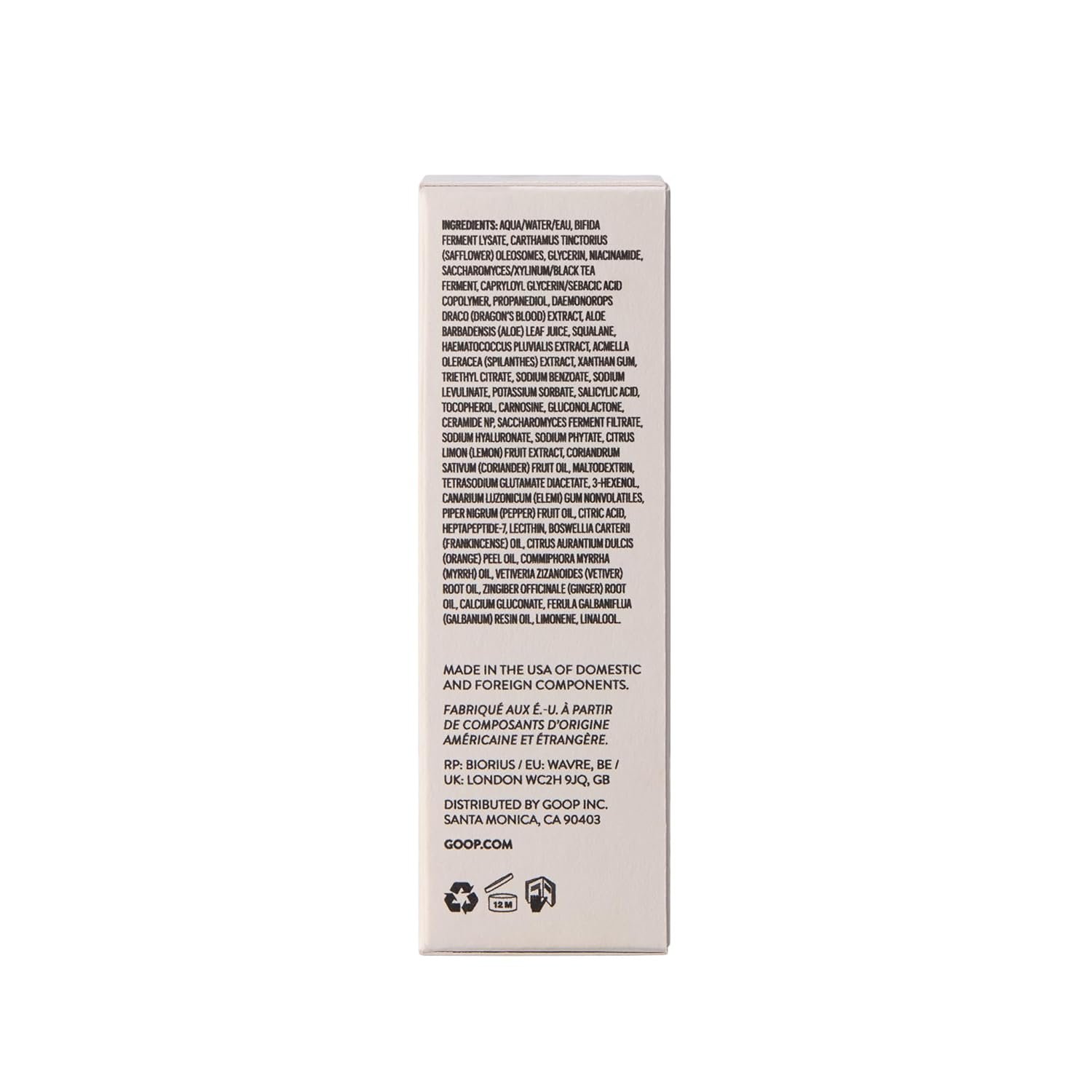 Peptide anti-aging serum bottle with ceramides and niacinamide for all skin types, promoting firmness and elasticity — view 5