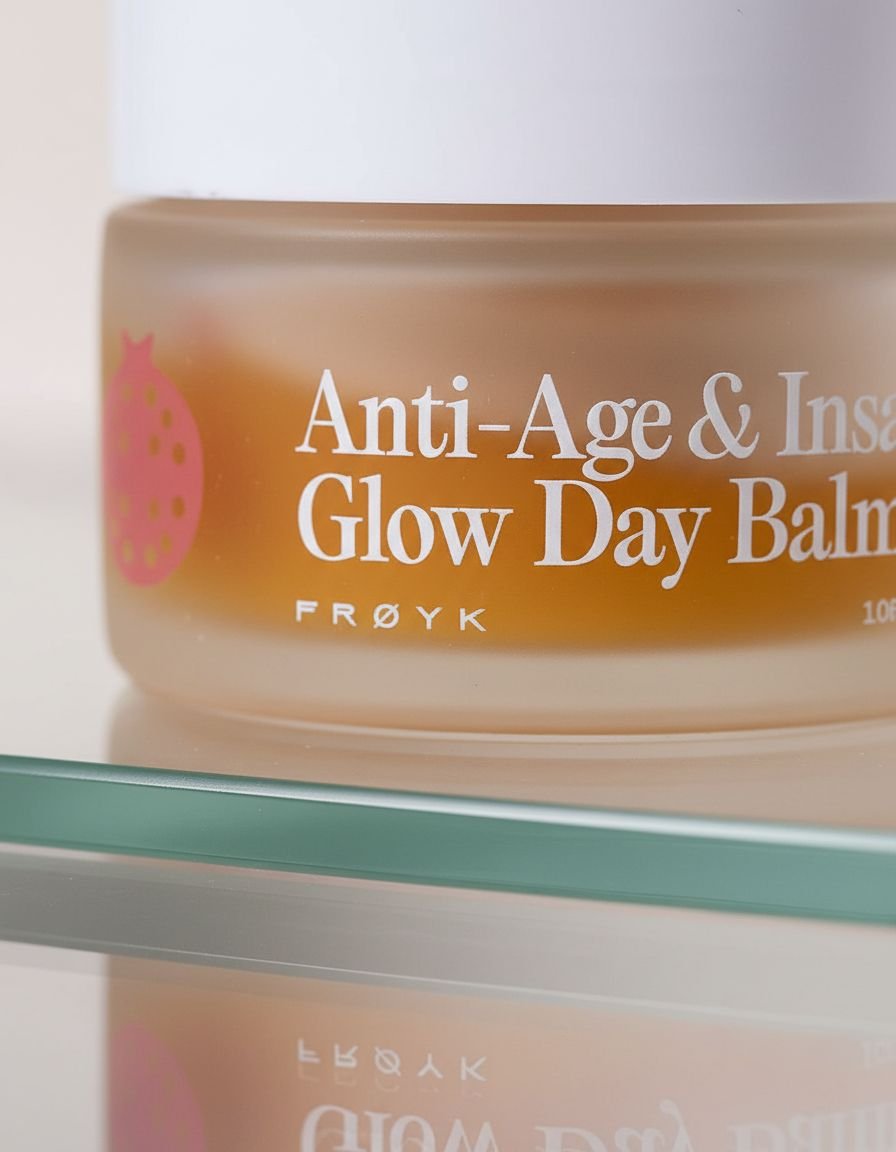 Rosehip and calendula anti-aging balm set for mature skin with day balm, night balm, eye balm, and gentle scrub — view 7a